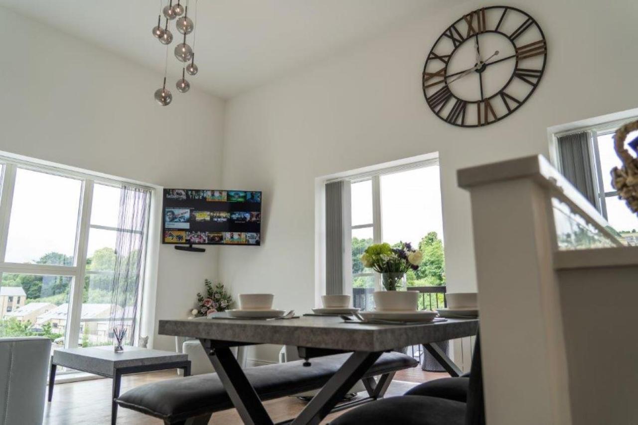 Apartmán The Sidings, Luxury Penthouse, Haworth Exteriér fotografie